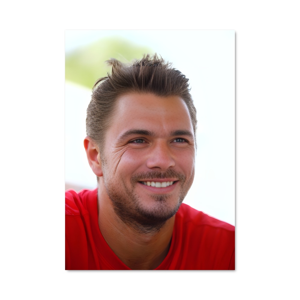 Poster Stan wawrinka bienvenues